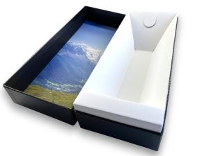 Boîte à charnière sur mesure — Luxe Packaging