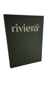 Menu rembordé luxe Riviera Paris