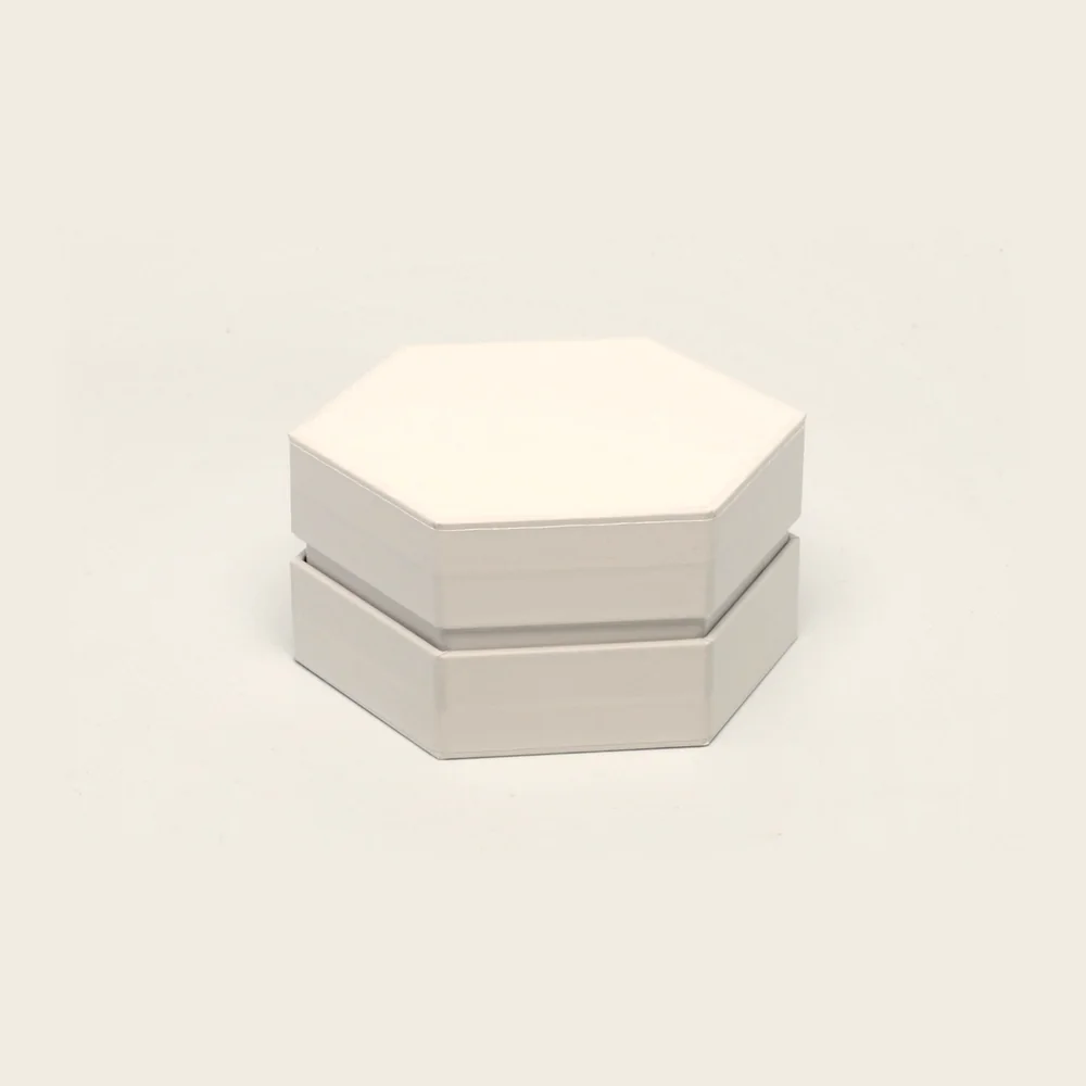 Boîte hexagonale, pièce de la Haute Collection Luxe Packaging
