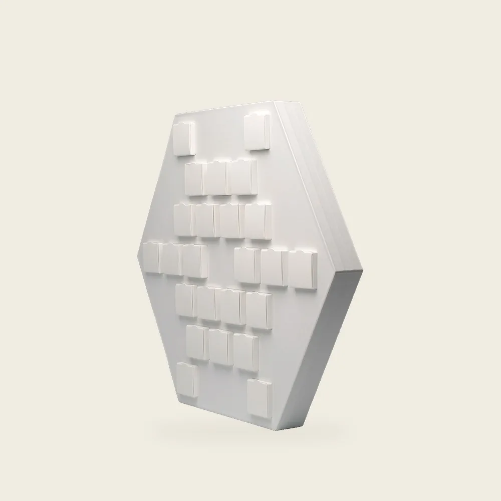 Calendrier hexagonal, pièce de la Haute Collection Luxe Packaging