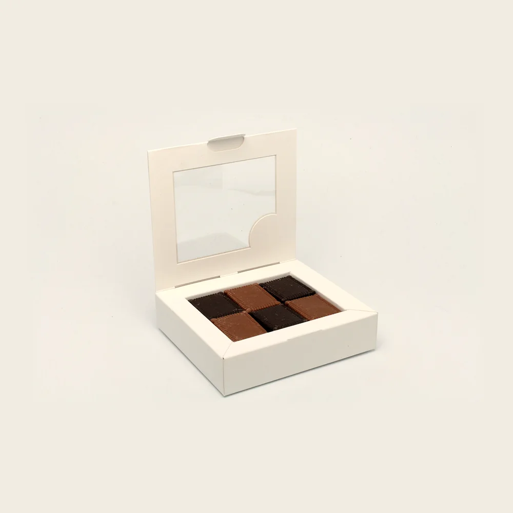 Coffret fenêtre confiserie, pièce de la Haute Collection Luxe Packaging