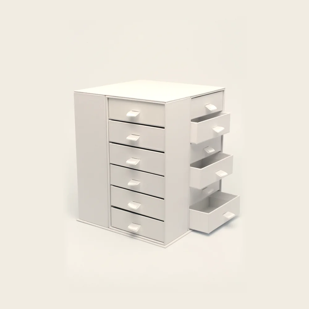 Calendrier colonne à tiroirs, pièce de la Haute Collection Luxe Packaging