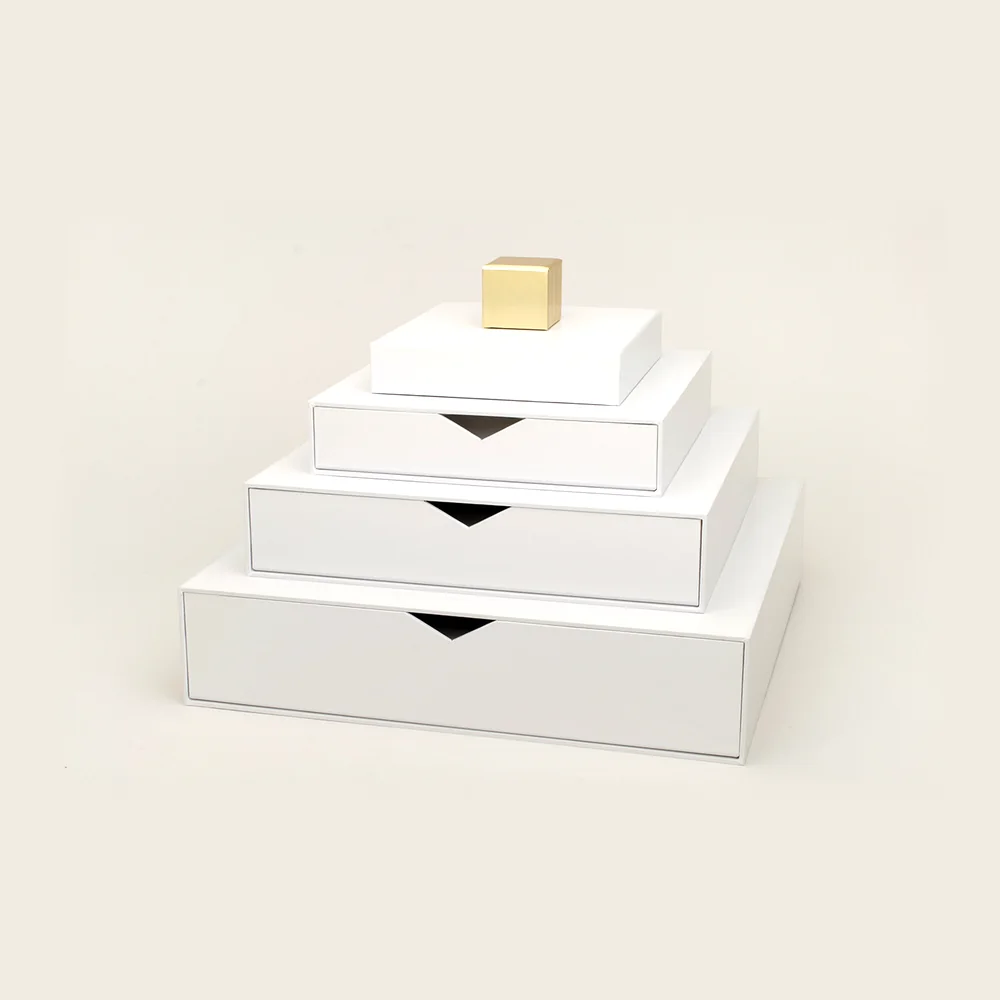 Calendrier pyramide à tiroirs, pièce de la Haute Collection Luxe Packaging
